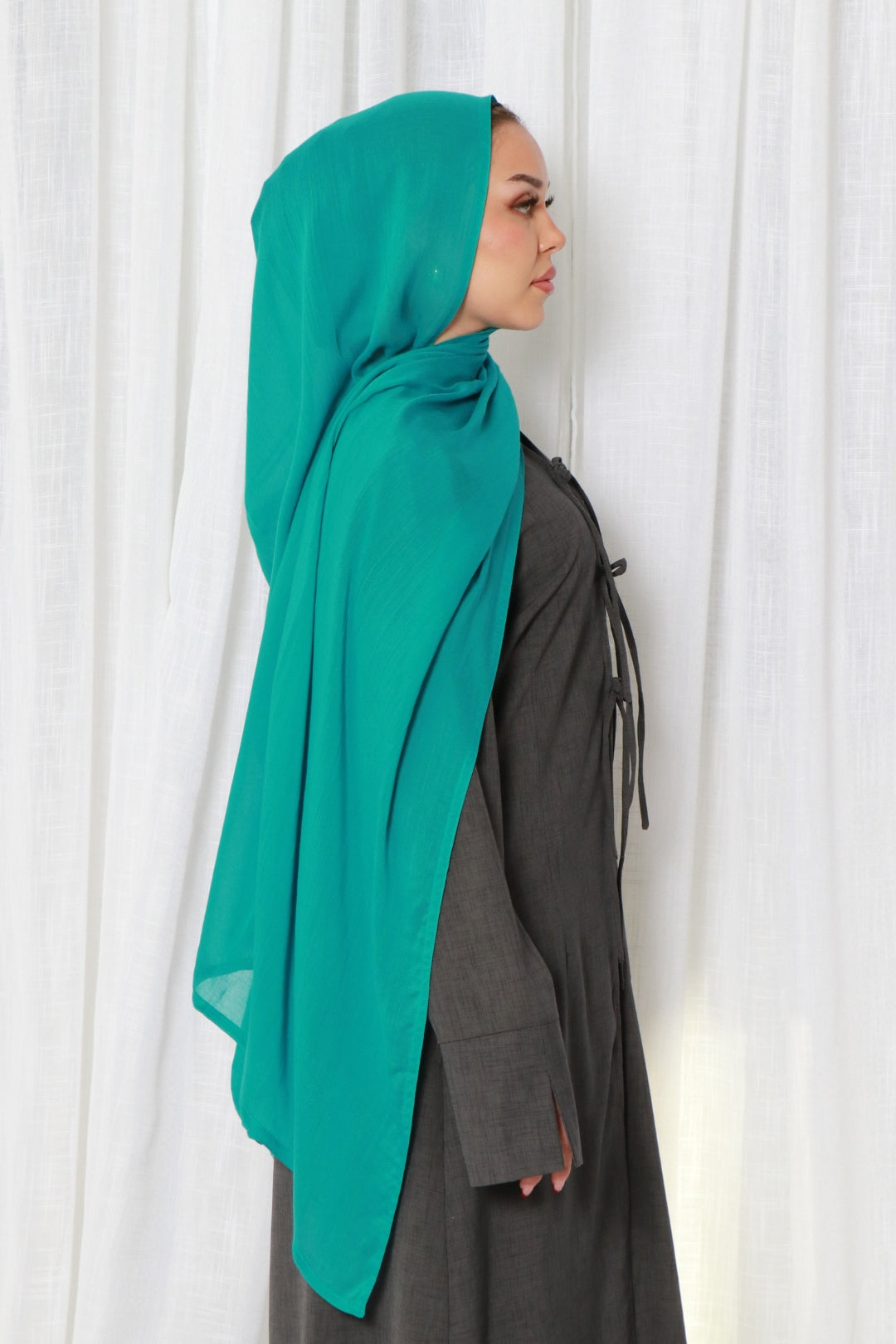 Rima Modal Scarf- Teal - Main Image