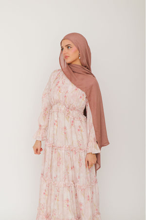 Emery Floral Maxi Dress- Pretty Pink