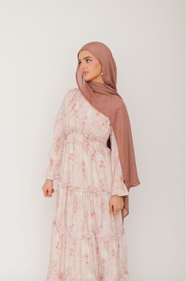 Emery Floral Maxi Dress- Pretty Pink