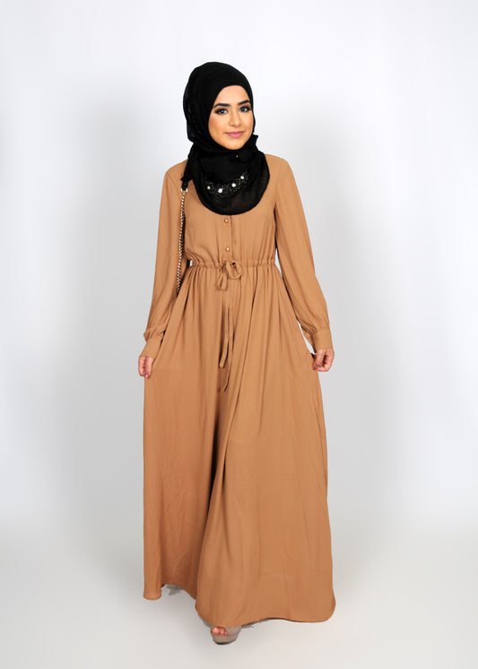 Chiffon Button Dresses