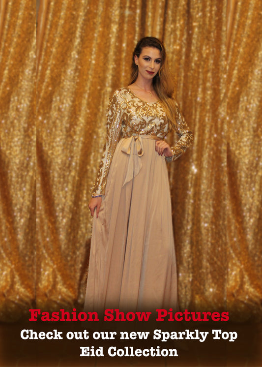 Sparkly Top Silky Kaftans
