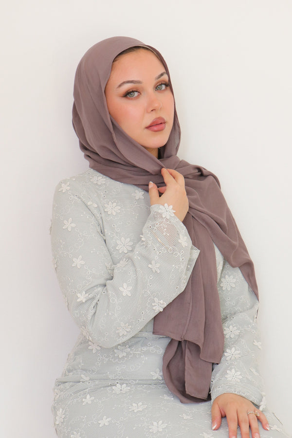 Premium Modal Scarf- Dusty Mauve