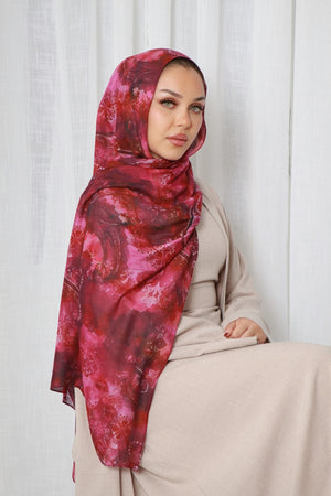 Print Modal- Berry Paisley