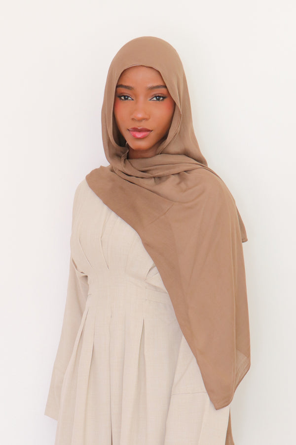 Premium Modal Scarf- Tan