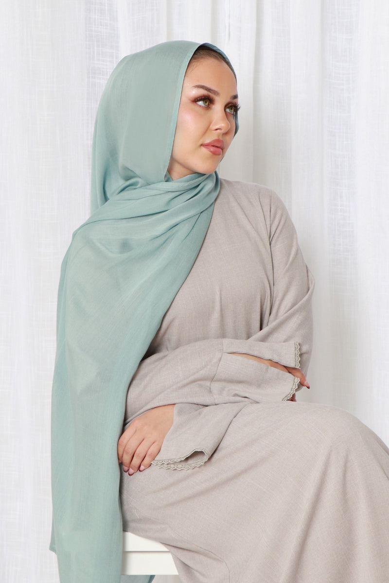 Rima Modal Scarf- Mint