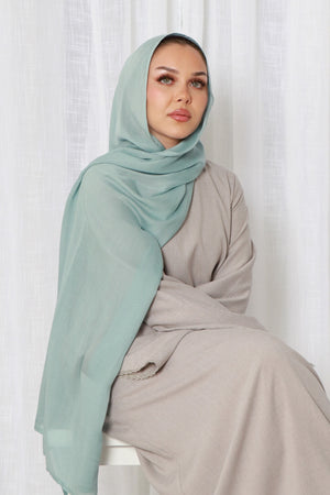 Rima Modal Scarf- Mint