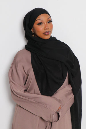 Rima Modal Scarf- Black