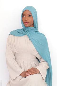 Premium Modal Scarf- Dusty Teal