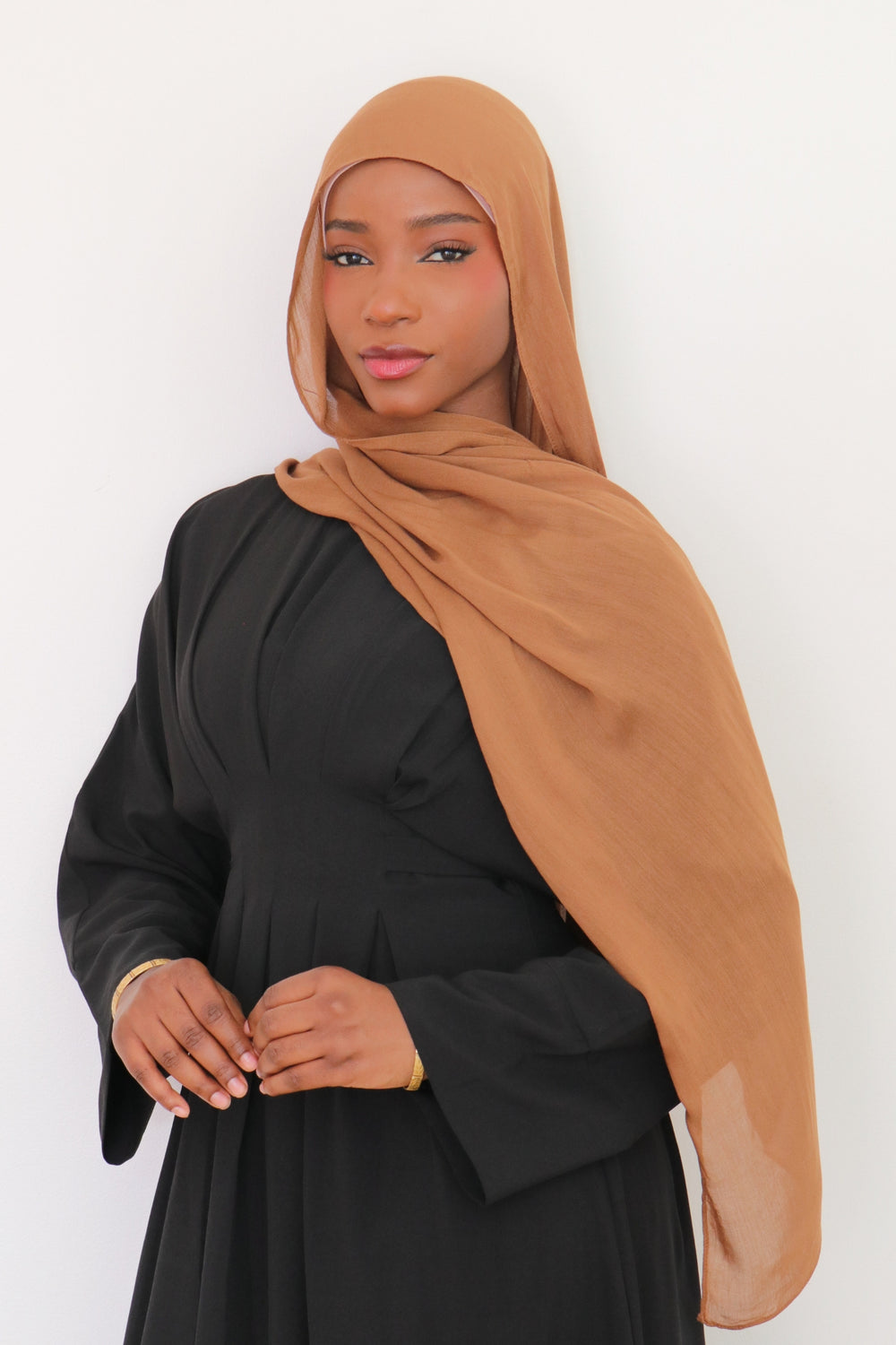 Premium Modal Scarf- Cinnamon