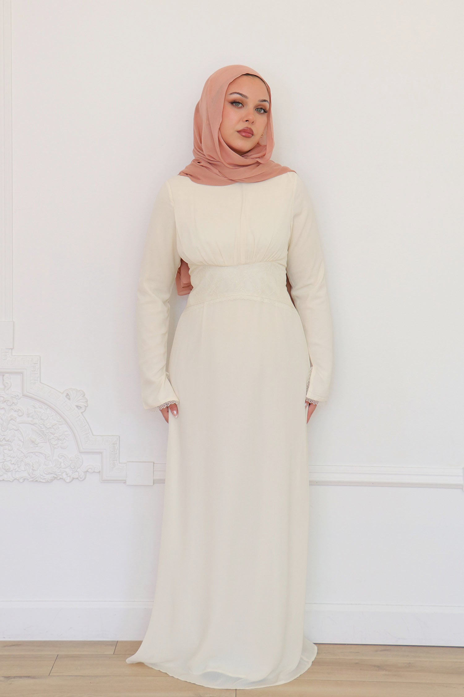Elia chiffon Lace Dress