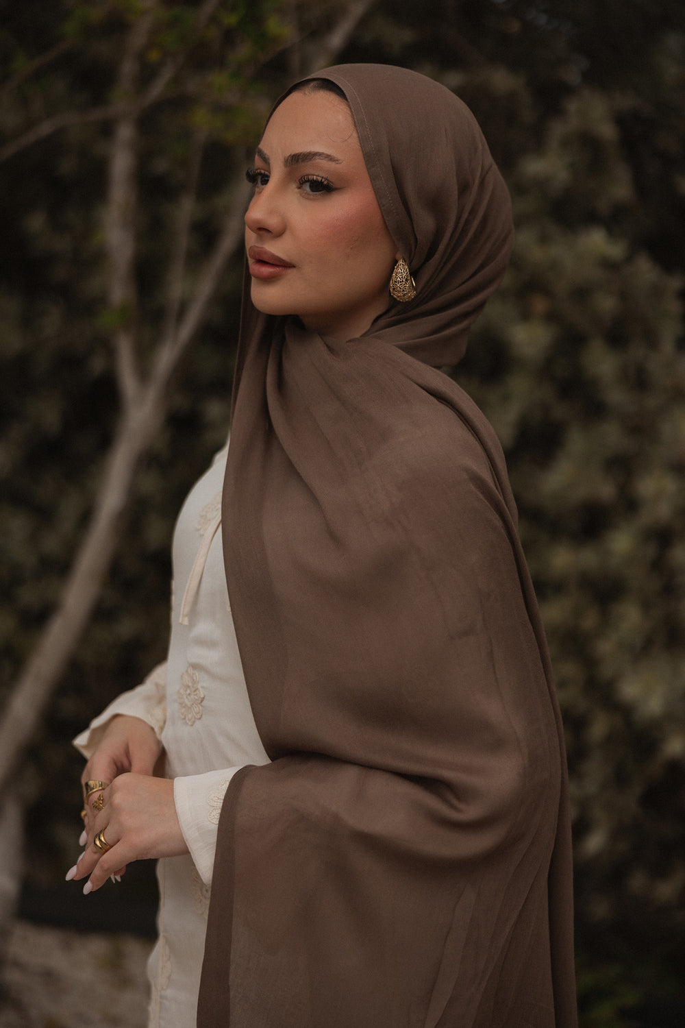 Rima Modal Scarf- Spiced Chai