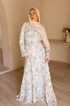 Nisa Maxi Set- Sea Blue