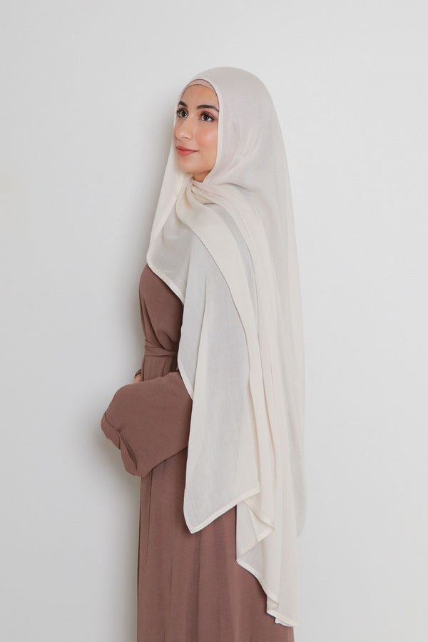 Rima Modal Scarf- Pearl