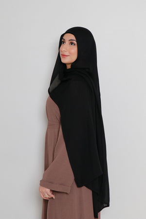 Rima Modal Scarf- Black