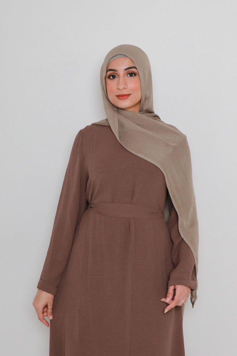 Rima Modal Scarf- Taupe