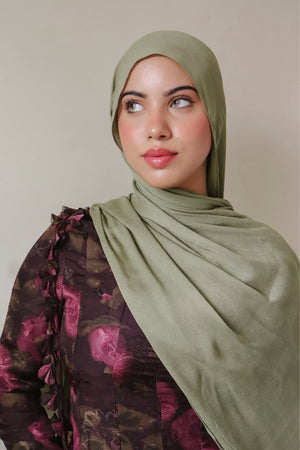 Premium Modal Scarf- Sage