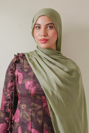 Premium Modal Scarf- Sage