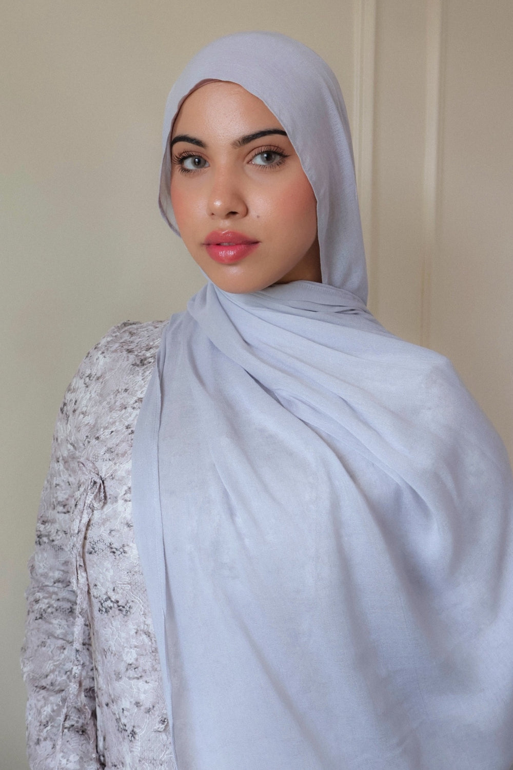 Premium Modal Scarf- Silver