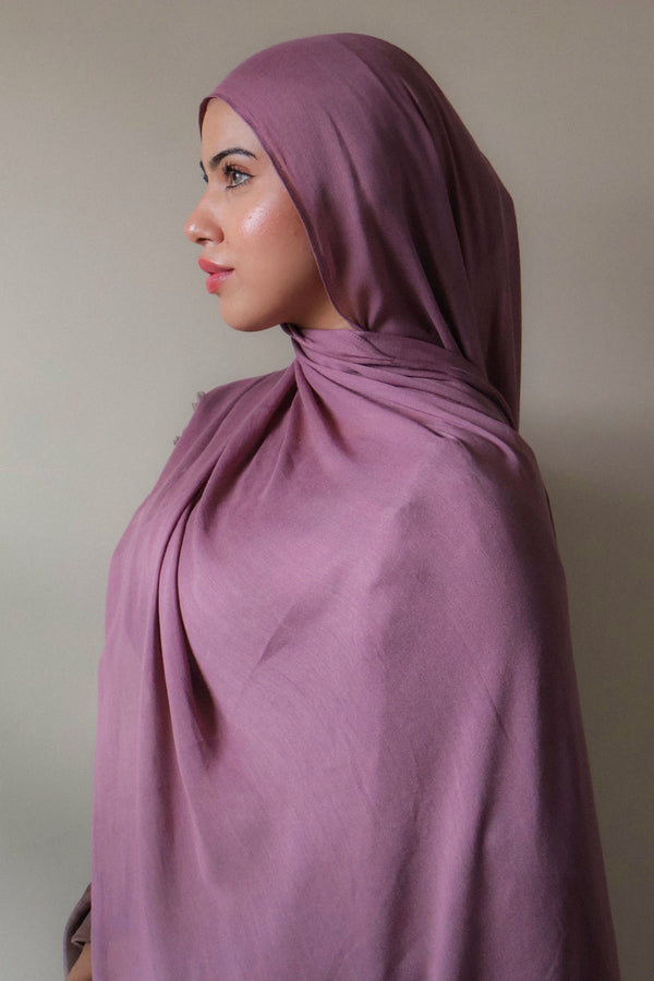 Premium Modal Scarf- Wildberry