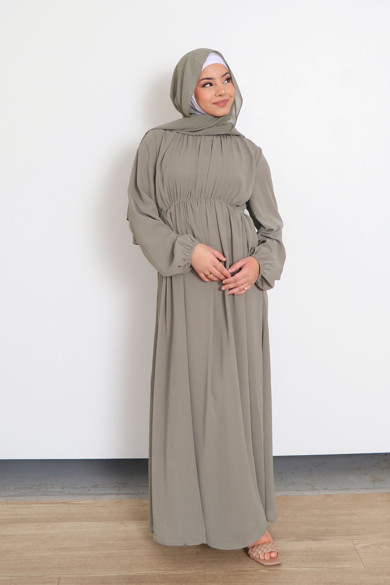 flowy desert dress Desert Dori Womens Frill Border Off Shoulder Cotton Maxi Dress