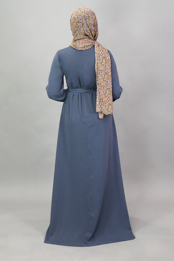 Serenity Blue Deluxe Soft Maxi Dress (5301032714408)