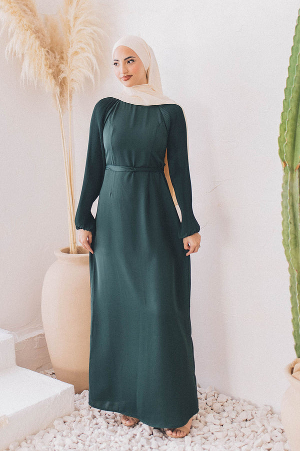 Aylana Maxi Dress- Dark Green