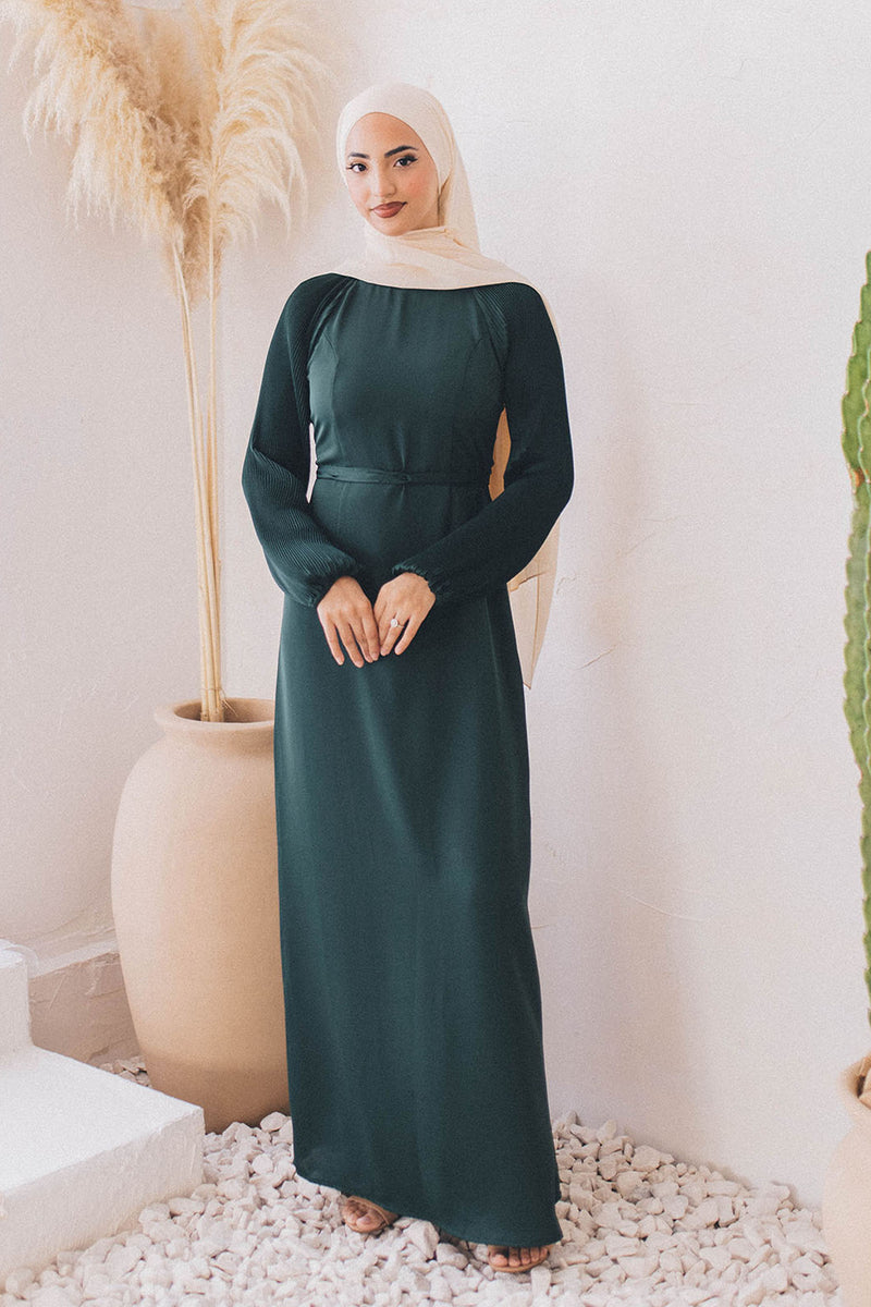 Aylana Maxi Dress- Dark Green