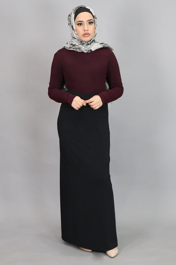 Mahogany Long Sleeve Top (4549414518841)