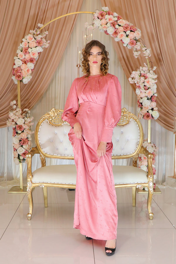 Diana Print Dress - Pink