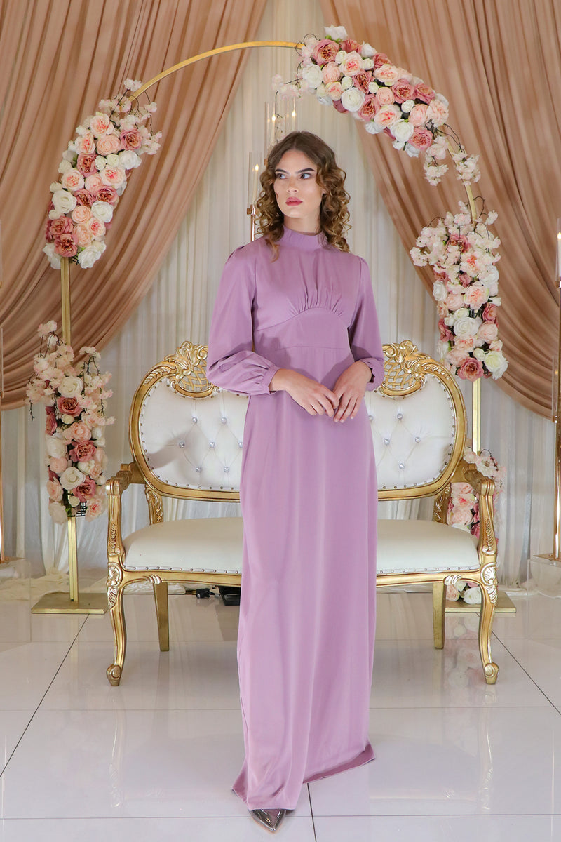 Gabriella Deluxe Soft Dress- Pastel Pink